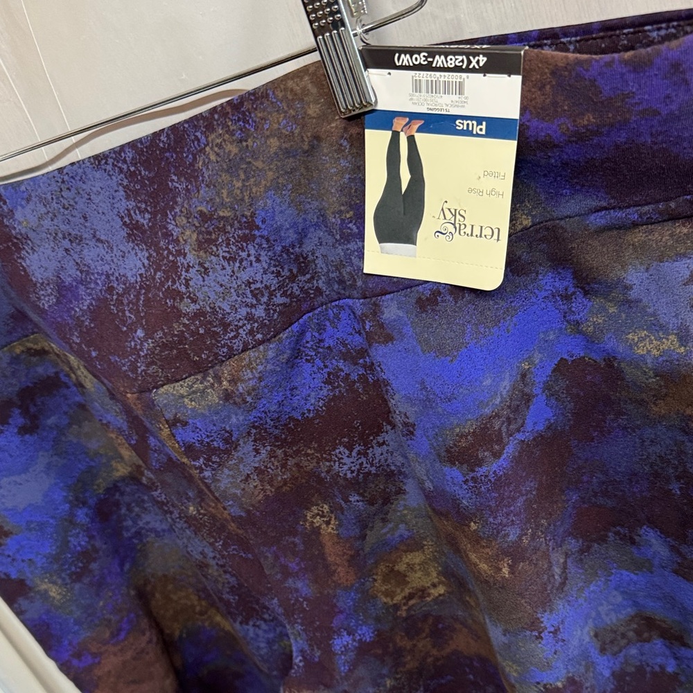 Blue and Brown Skirt by Little Sky